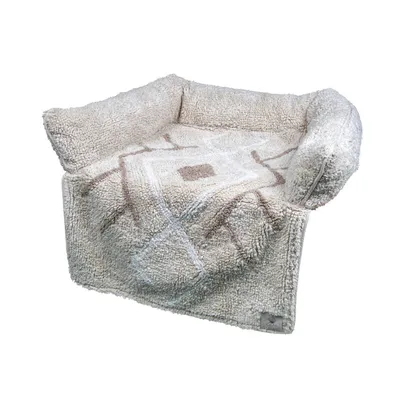 animallparadise - Canapé Lit berbère caramel pour chats ou petit chiens.