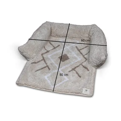 animallparadise - Canapé Lit berbère caramel pour chats ou petit chiens.