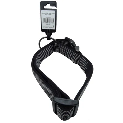 Flamingo - Collier Jannu  réglable de 55 à 75 cm 38 mm taille XXL pour