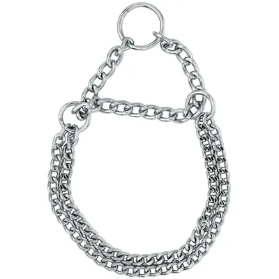 Collier éducation  60 cm  2 rangs pour chien