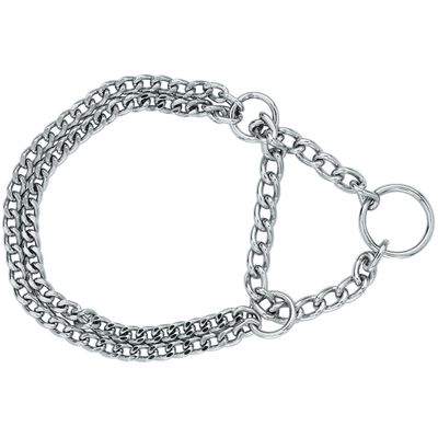Collier éducation  60 cm  2 rangs pour chien