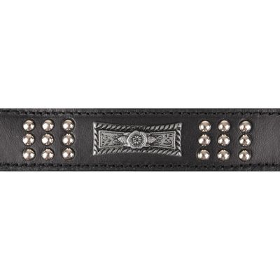 Collier Cuir SEDONA  taille S/M 31-35 cm pour chien.