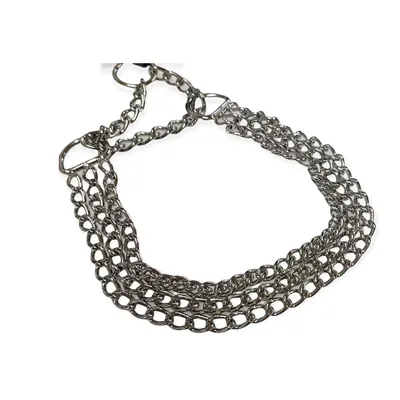 Collier d'arrêt XL 65cm/ 2.5 mm  3 rang pour chien
