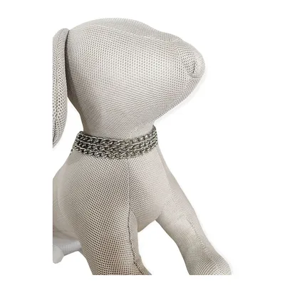 Collier d'arrêt XL 65cm/ 2.5 mm  3 rang pour chien