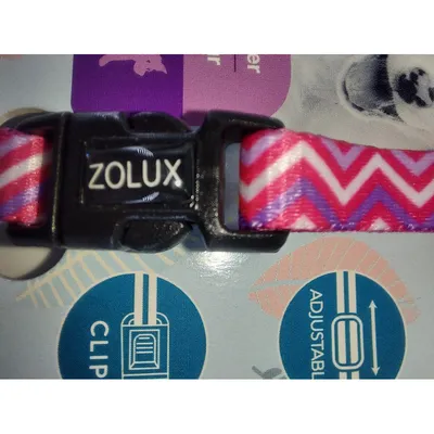 zolux - Collier PUPPY PIXIE 8 mm 16 à 25 cm couleur rose pour chiots