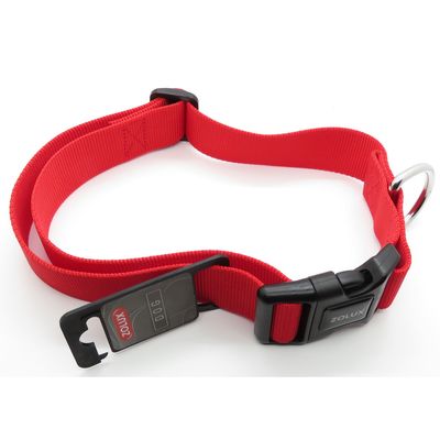 collier nylon 50 - 80  cm x 40 mm  pour chien.