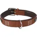 Collier Cuir SEDONA brun taille XXL 51-60 cm pour chien