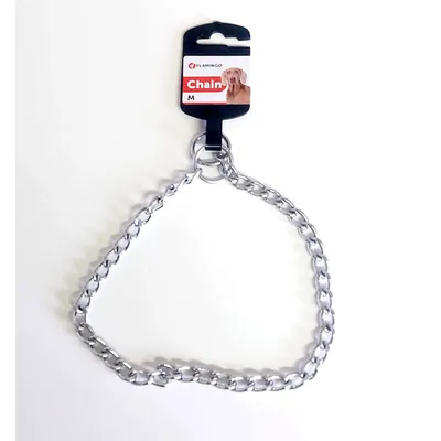 Flamingo - Collier Chaîne taille S, 2,5 mm x 45 cm pour Chien Flamingo - Collier Chaîne taille S, 2,5 mm x 45 cm pour Chien