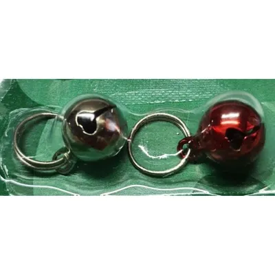 animallparadise - 2 grelots bijou pour chat couleur aléatoire