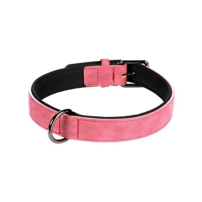 Collier taille XL 47-57 cm en simili cuir et néoprène  DELU, couleur