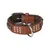 Flamingo - Collier Cuir SEDONA brun taille S 26-31 cm pour chien.