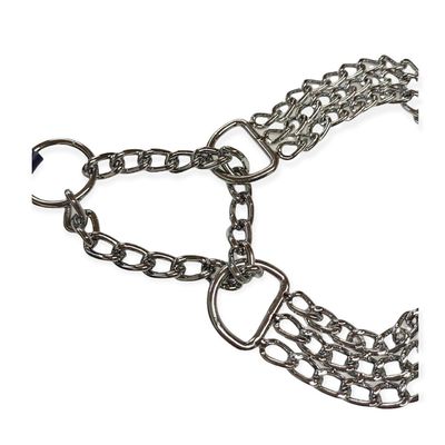 Collier d'arrêt, L-XL 60 cm/ 2.5 mm 3 rang  pour chien