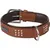 Flamingo - Collier Cuir SEDONA brun taille L 39-45 cm pour chien. Flamingo - Collier Cuir SEDONA brun taille L 39-45 cm pour chien.