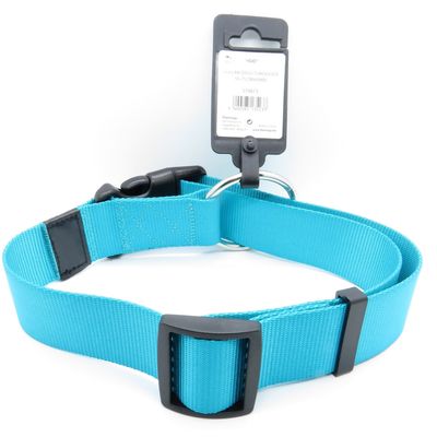 Collier Ziggi turquoise 55 -75 cm 40 MM  taille XXL pour chien