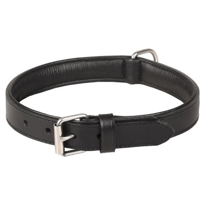 Flamingo - Collier Cuir L  40-46 cm ARIZONA  pour chien