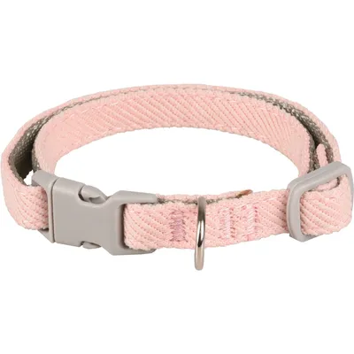 Flamingo - Collier Small dog rose réglable de 19 à 33 cm x 10 mm pour chien