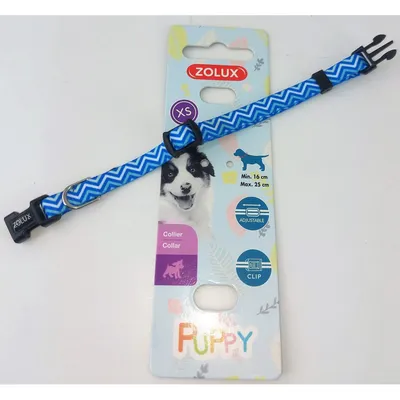 zolux - Collier PUPPY PIXIE. 8 mm .16 à 25 cm. couleur . pour chiots