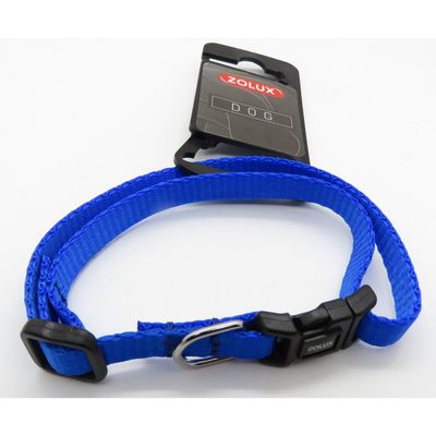 collier nylon 25 - 35  cm x 10 mm  pour chien.
