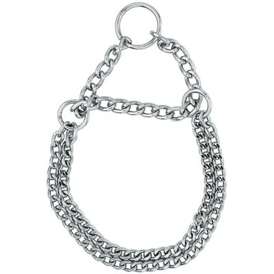 Collier éducation  55 cm  2 rangs pour chien