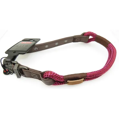 Collier IMAO 50 cm x 9 mm Hyde park  fuchsia pour chien
