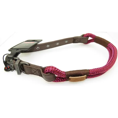 Collier IMAO 50 cm x 9 mm Hyde park  fuchsia pour chien