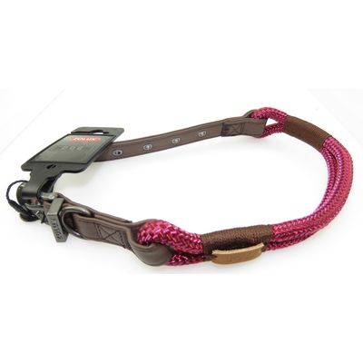 Collier IMAO 50 cm x 9 mm Hyde park  fuchsia pour chien