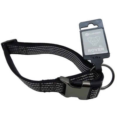 Flamingo - Collier Jannu  réglable de 45 à 65 cm 25 mm taille XL pour c