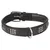 Flamingo Halsband Sedona Leder mit Nieten schwarz Flamingo Halsband Sedona Leder mit Nieten schwarz