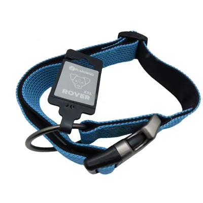 Flamingo - Collier Jannu  réglable de 55 à 75 cm 38 mm taille XXL pour