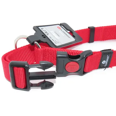 Flamingo Halsband Ziggi rot