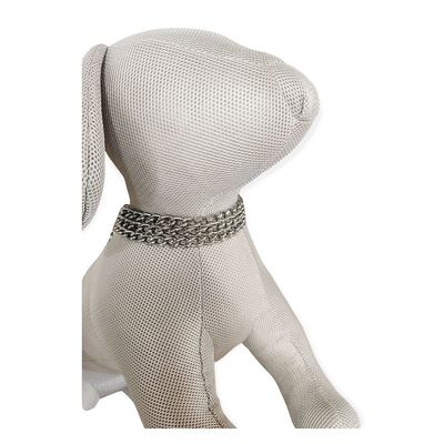 Collier d'arrêt, L-XL 55 cm/2.5 mm 3 rang, pour chien