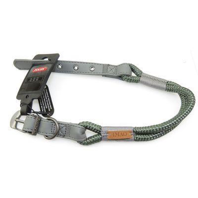 Collier IMAO 50 cm x 9 mm Hyde park kaki pour chien