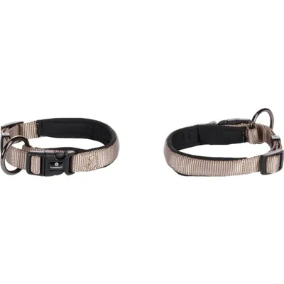 Flamingo - Collier ABBI taupe S/M 40-45 cm  Pour chiens.