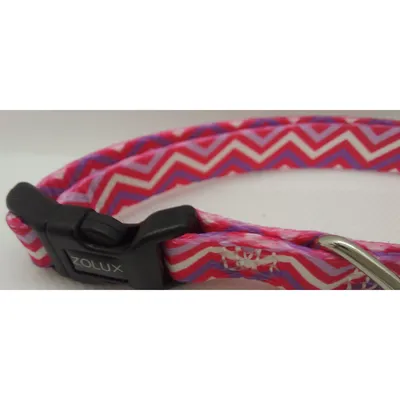 zolux - Collier PUPPY PIXIE 13 mm 25 à 39 cm couleur rose pour chiots