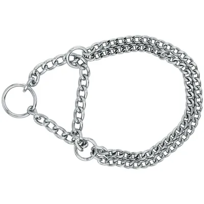 Collier éducation  35 cm  2 rangs pour chien