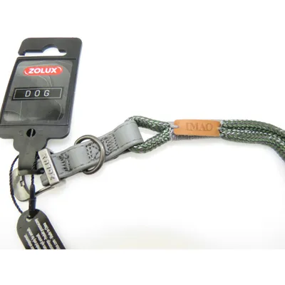 zolux - Collier IMAO 40 cm x 6 mm Hyde park   kaki pour chien