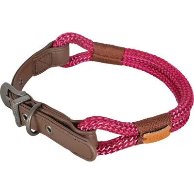 Collier IMAO 60 cm x 11 mm Hyde park fuchsia  pour chien