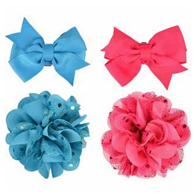 Accessoire pour collier 1 noeud et 1 fleur  ou rose pour chien