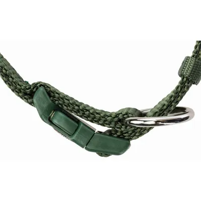 Trixie - Collier XXS-XS avec boucle anti-traction vert pour chien
