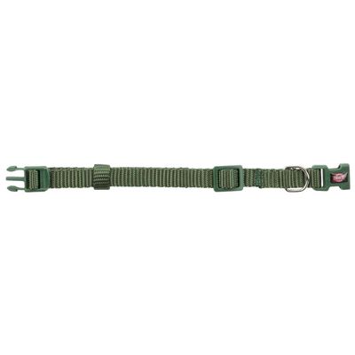 Collier XXS-XS avec boucle anti-traction vert pour chien
