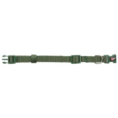 Trixie - Collier XXS-XS avec boucle anti-traction vert pour chien