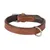 Flamingo - Collier Cuir S 26-32 cm ARIZONA brun  pour chien