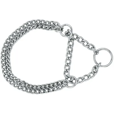 Collier éducation  45 cm  2 rangs pour chien