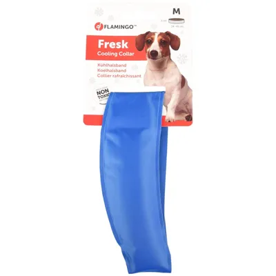 Collier rafraîchissant  M tour de cou de 28 à 36 cm  pour chien