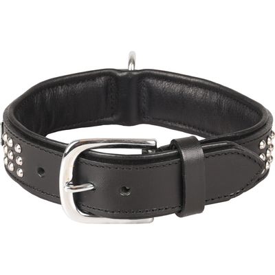 Collier Cuir SEDONA  taille M 34-40 cm pour chien.