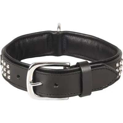 Collier Cuir SEDONA  taille M 34-40 cm pour chien.
