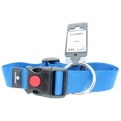 Flamingo - Collier Ziggi  55 -75 cm 40 MM  taille XXL pour chien