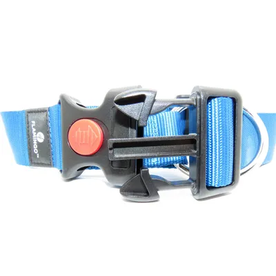 Flamingo - Collier Ziggi  55 -75 cm 40 MM  taille XXL pour chien