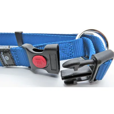 Flamingo - Collier Ziggi  40 -55 cm. 20 MM . taille M. pour chien.