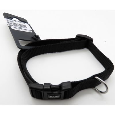 Collier nylon 30 - 40  cm x 15 mm   pour chien.
